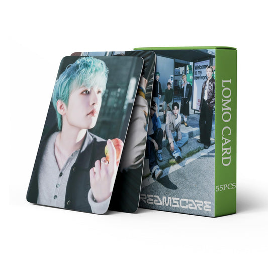 55 PCS NCT DREAM small cards DREAMSCAPE cards  When I'm With You Lomo Cards, Photocards