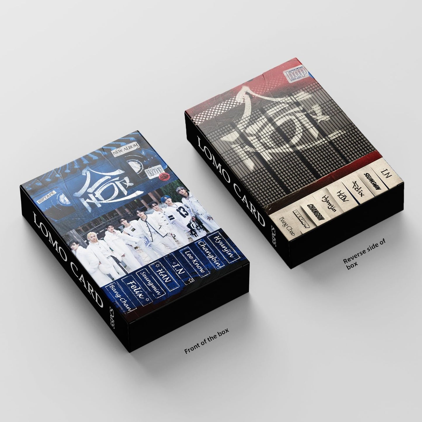 55 PCS Stray Kids Small Cards (HOP) Huang Xuanchen FELIX Li Longfu Fang Can Lomo Cards, Photocards