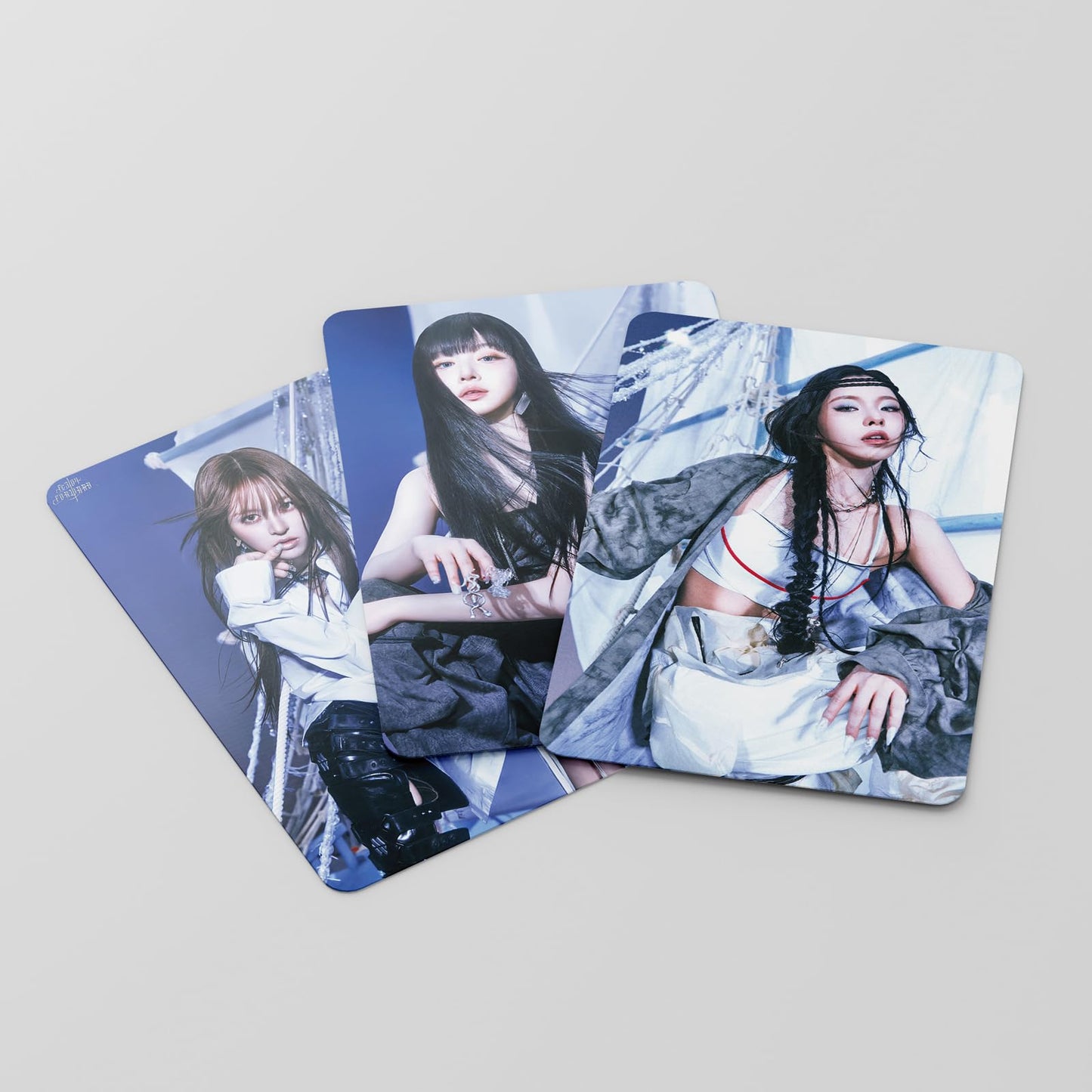 55 Pcs NMIXX Fe3O4: FORWARD Small Card, Wu Haiyuan HAEWON Pei True Rate，nmixx photocards，nmixx album，lomo cards