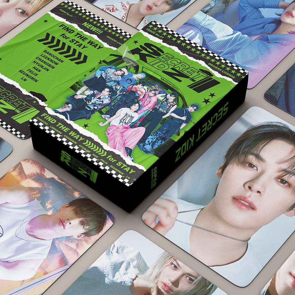 stray kids small card SECRET KIDZ series LOMO card 55 KPOP Korean wave poster card  Lomo Cards, Photocards