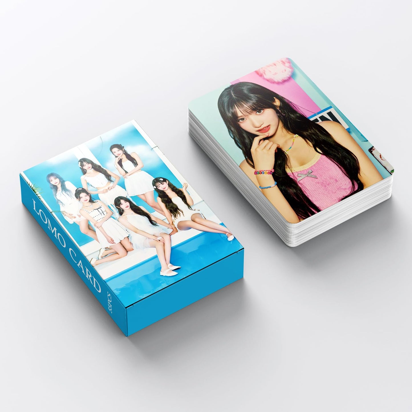 55 PCS Kpop IVE Photocards ALIVE Zhang Yuanying autumn Li Rui wonyoung crush Lomo Cards