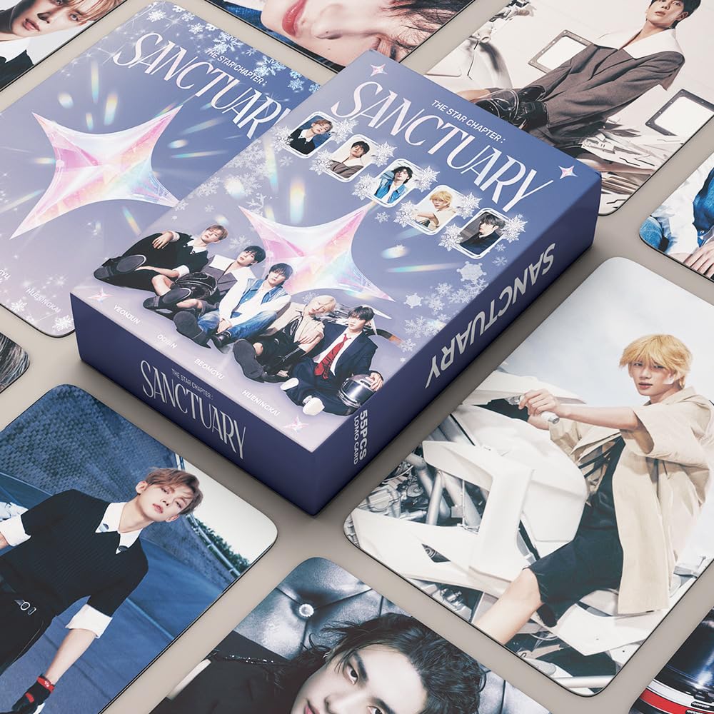 TXT Photocards  55pcs  Mini7 Album The Star Chapter: SANCTUAR Merch LOMO  Cards