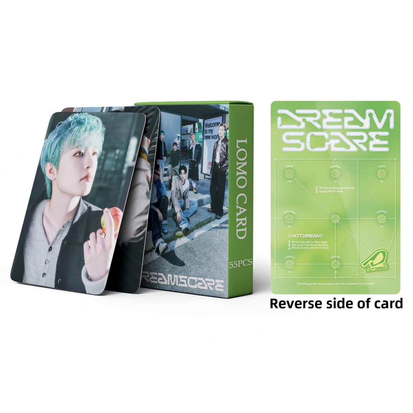 55 PCS NCT DREAM small cards DREAMSCAPE cards  When I'm With You Lomo Cards, Photocards