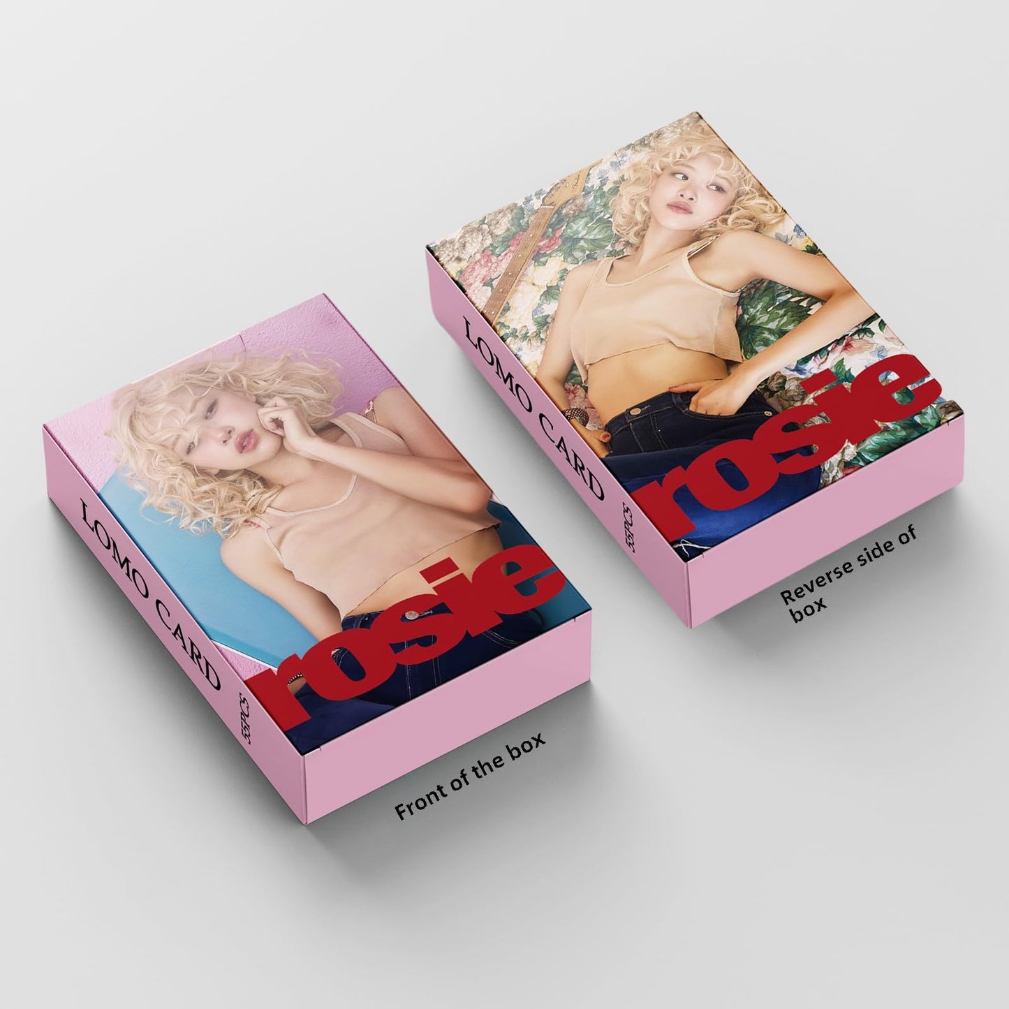 Spot 55 PCS Blackpink ROSE small card ROSIE album Merch cards toxic till the end Park Caiying Lomo Cards, Photocards