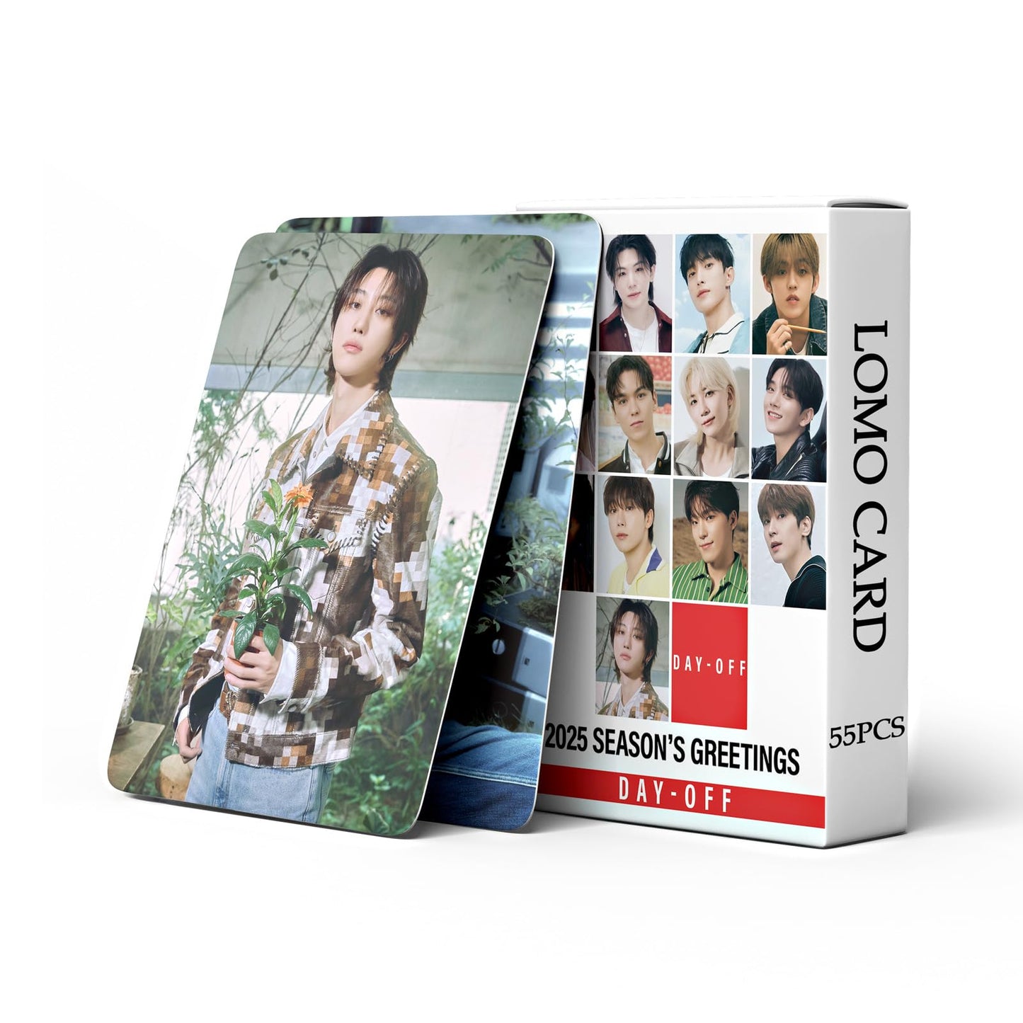 55 PCS SEVENTEEN cards 2025 SEASON'S GREETINGS small card Xu Minghao Yin Jinghan Lomo Card, photocards