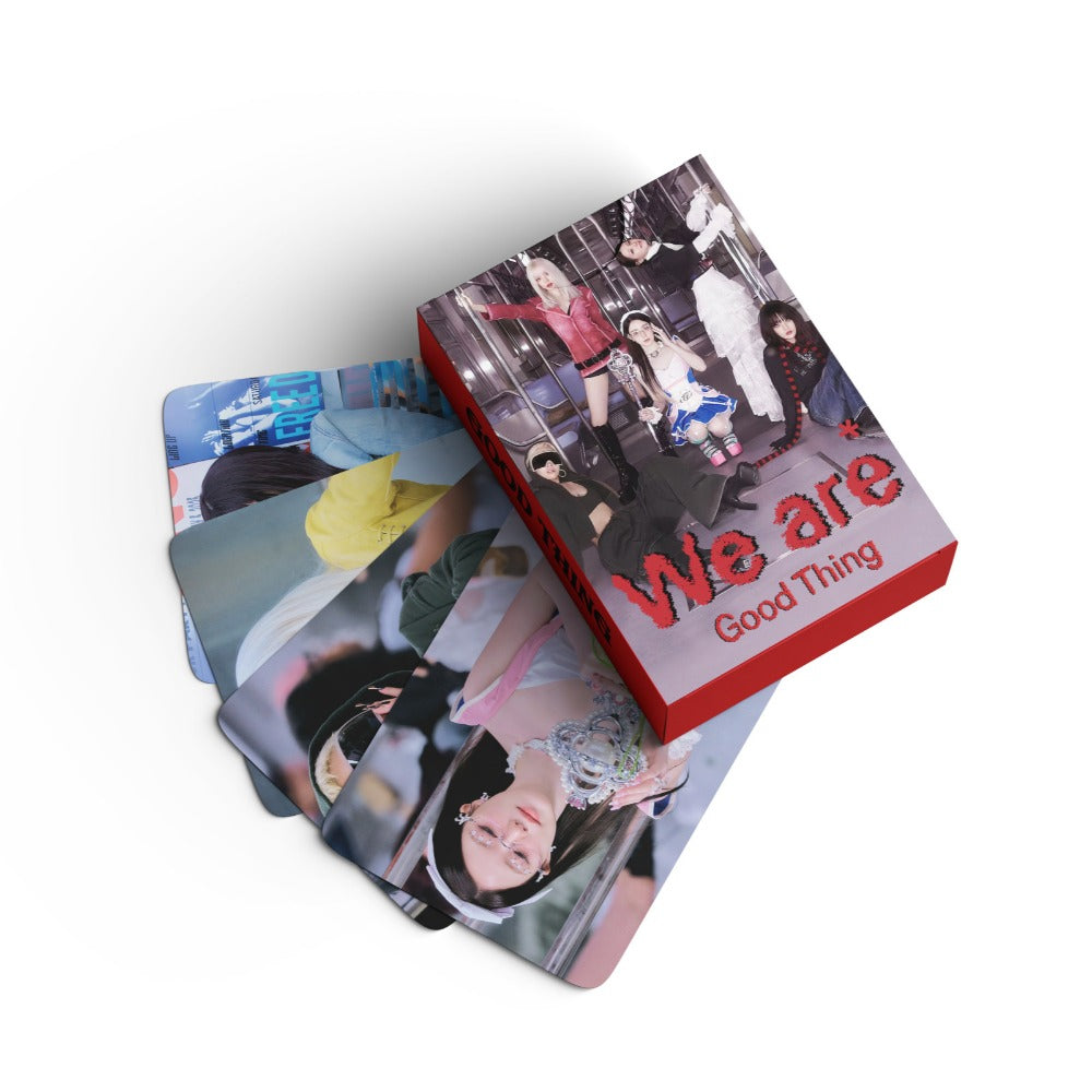 55 Pcs GI-DLE Photo cards Album  GOOD THING  Merch Lomo Cards，Ye Shuhua Song Yuqi MINNIE Zhao Meiyan GIDLE