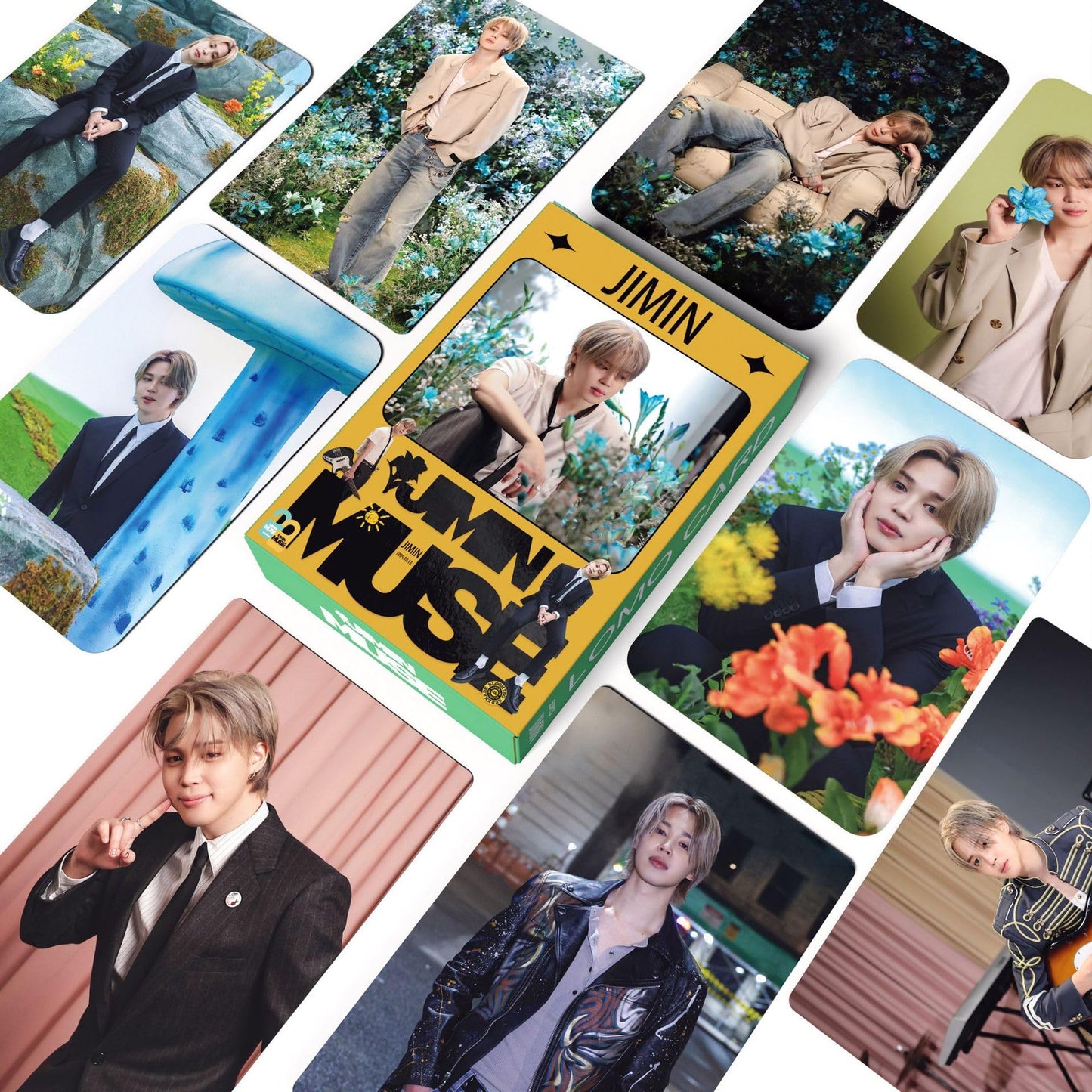 55 PCS Ji Min lomo cards SOLO album MUSE support surrounding Lomo Cards photo cards