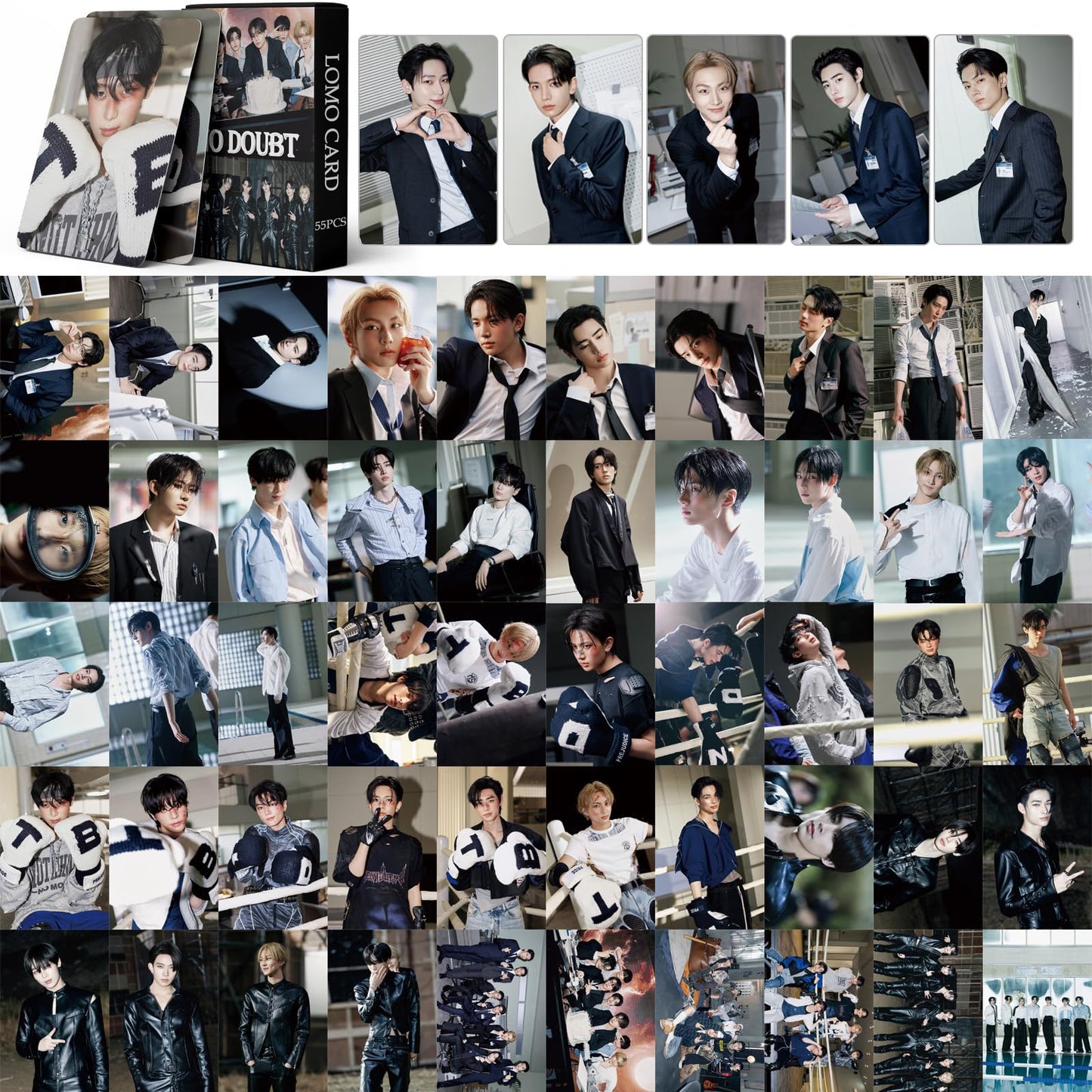 haianallo 55 PCS E Group Small Cards in Stock NO Doubt Cards Daydream Cards Jay Niki Lomo Cards, Photocards