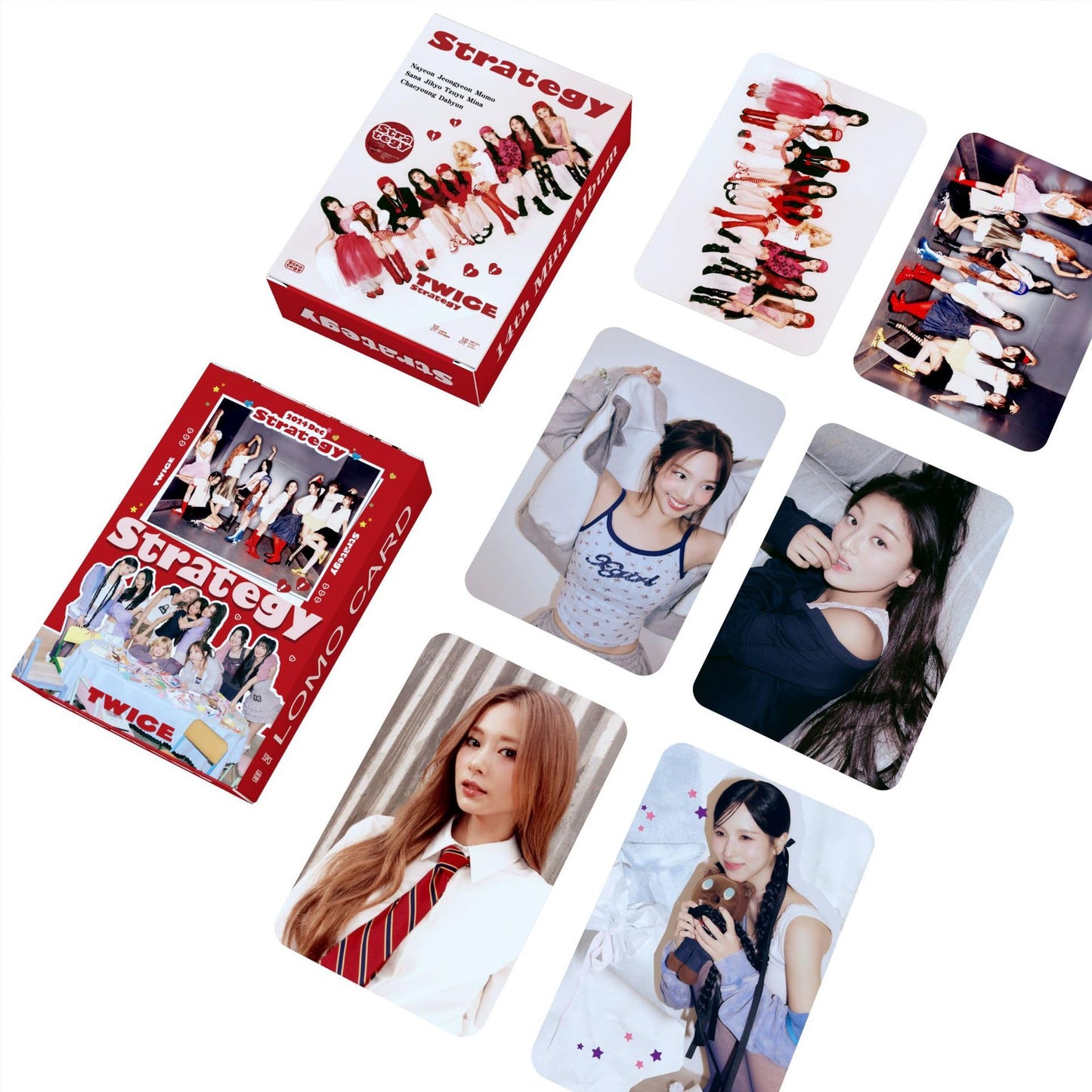 TWICE Photocards kpop 55 PCS Lomo Cards Album STRATEGY  Merch