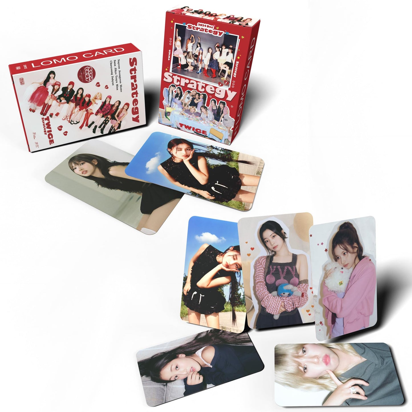 TWICE Photocards kpop 55 PCS Lomo Cards Album STRATEGY  Merch