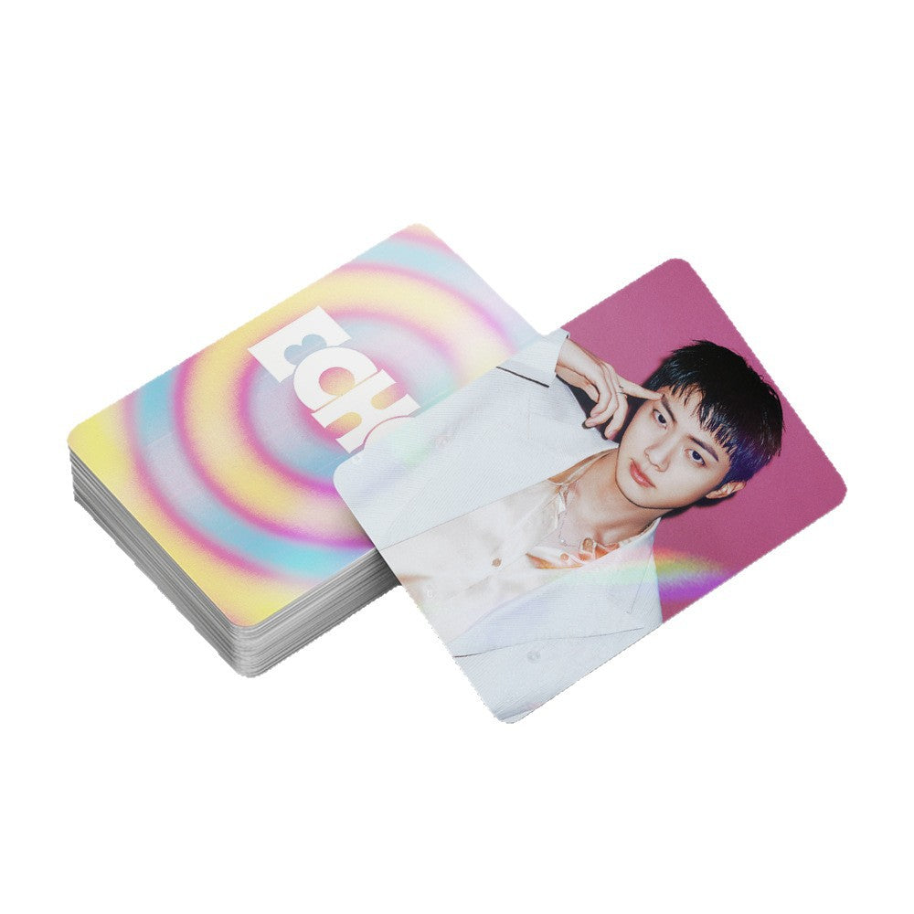 124 Pcs JIN Photocards Album Echo Merch Jin Shuozhen 60 Pcs Lomo Cards And 64 Pcs Music Stickers