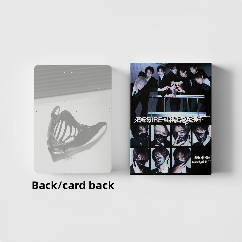 ENHYPEN Photocards 127 Pcs Album DESIRE: UNLEASH Merch JAKE JAY HEESEUNG 55 Pcs Lomo Cards And 77 Pcs Stickers